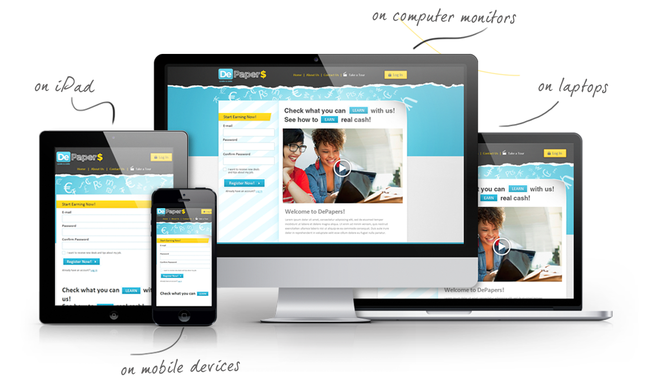 Responsive website Design