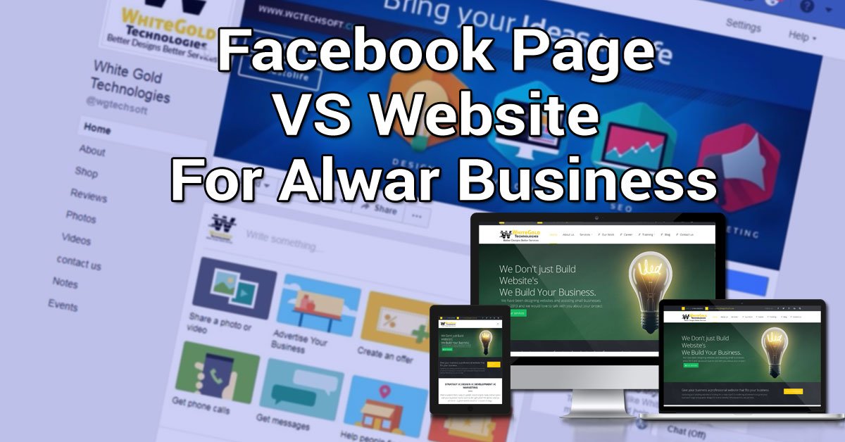 Facebook Page vs Dedicated Website Comparison for Local Businesses